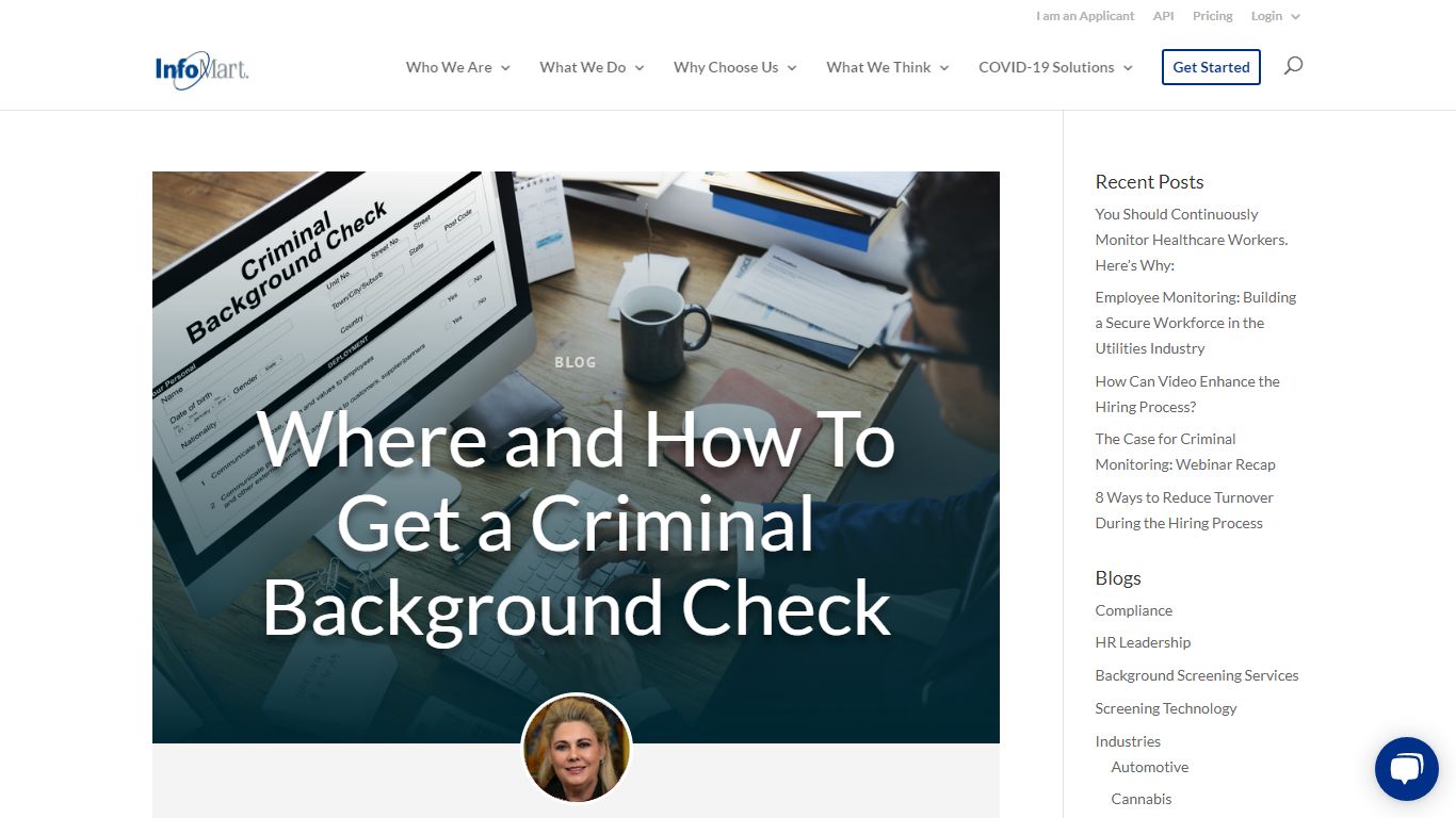 Where and How To Get a Criminal Background Check | InfoMart